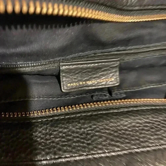 Marc by Marc jacobs black leather satchel bag - Picture 10 of 11